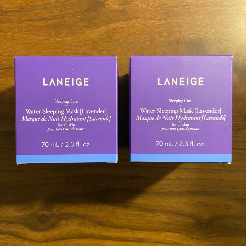 Laneige Lavender Water Sleeping Mask x2